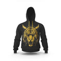 COLORED TIGER FACE HOODIE Tiger-Universe