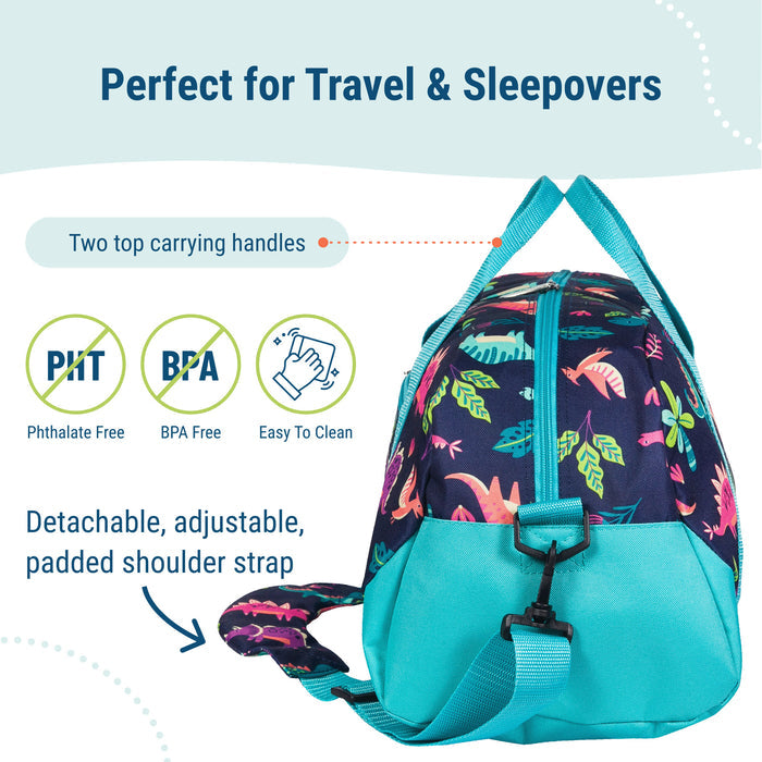 Dino Pals Overnighter Duffel Bag