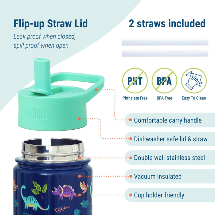 Dino Pals Steel Water Bottle