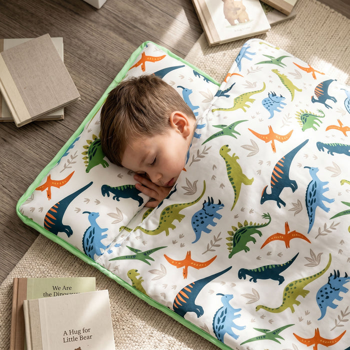Dinosaur Adventures Microfiber Kids Nap Mat