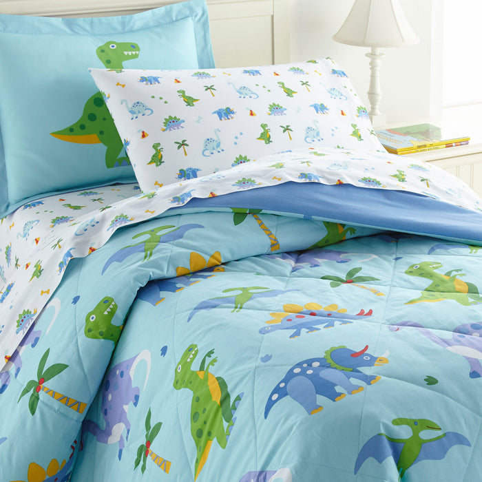 Dinosaur Land Cotton Bed in a Bag