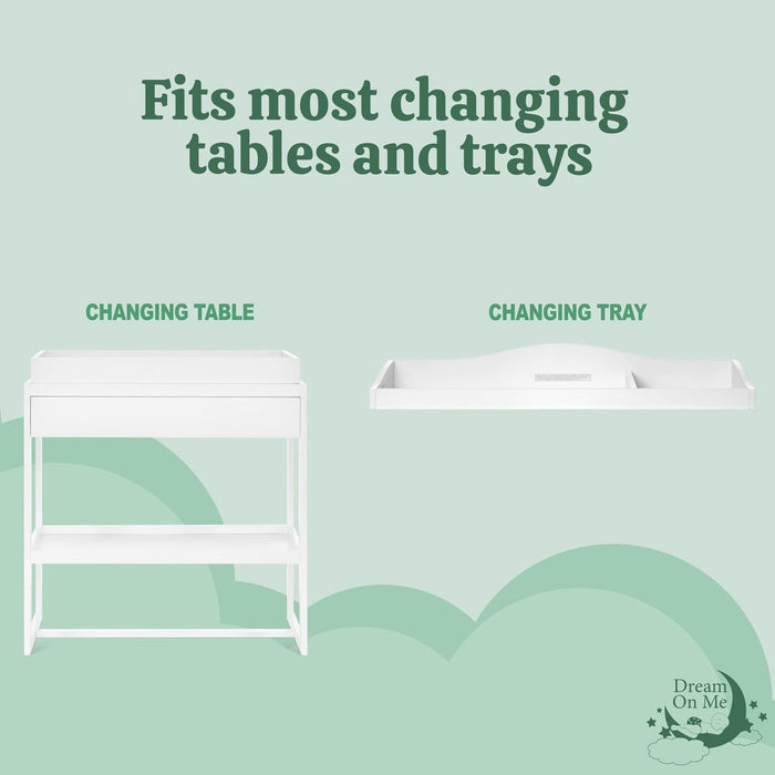 Dream On Me Compressed Countor Changing Pad - White
