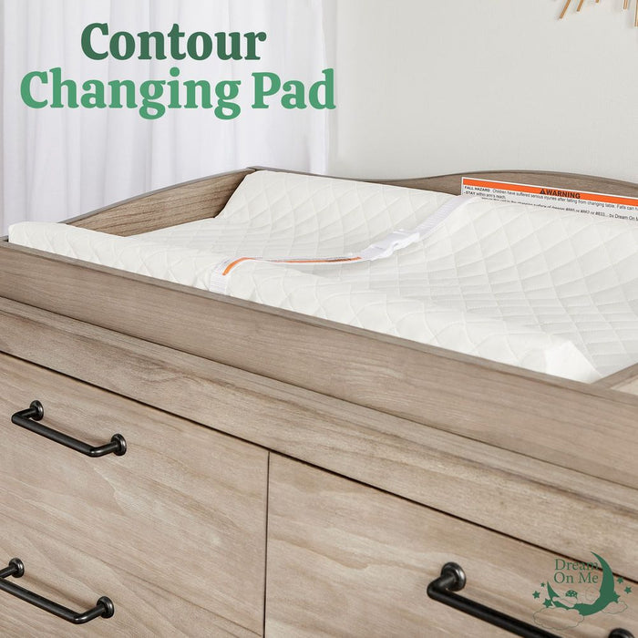 Dream On Me Compressed Countor Changing Pad - White