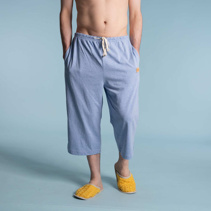 100% organic cotton knit lounge shorts