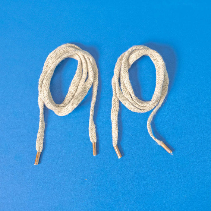 100% organic hemp shoelaces