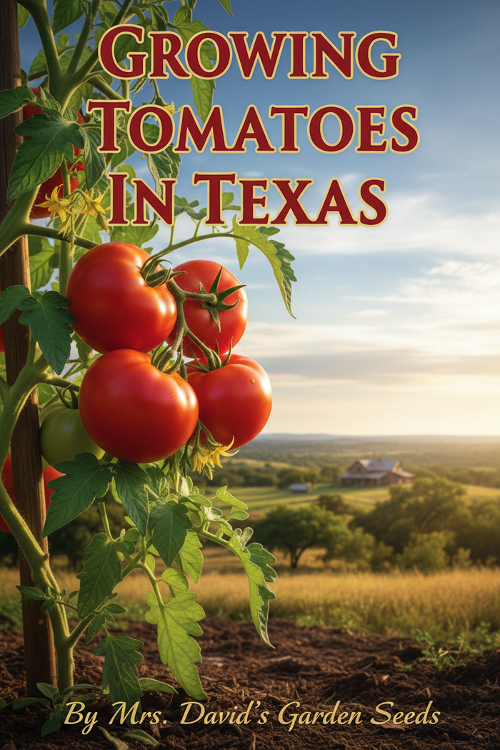 eBook Growing Tomatoes In Texas by Mrs. David's Garden Seeds®