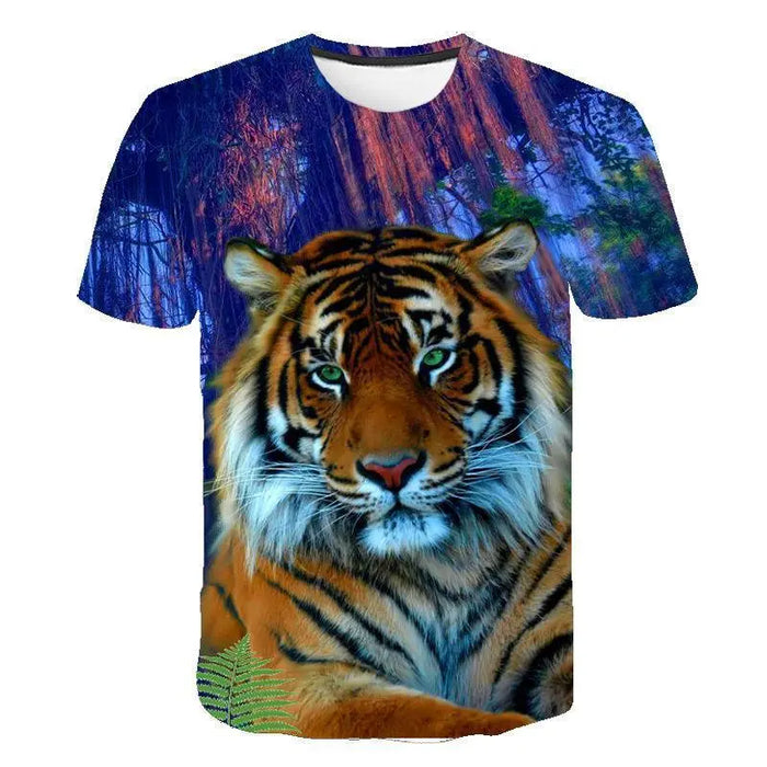 ENCHANTED BENGAL TIGER PRINT T-SHIRT Tiger-Universe