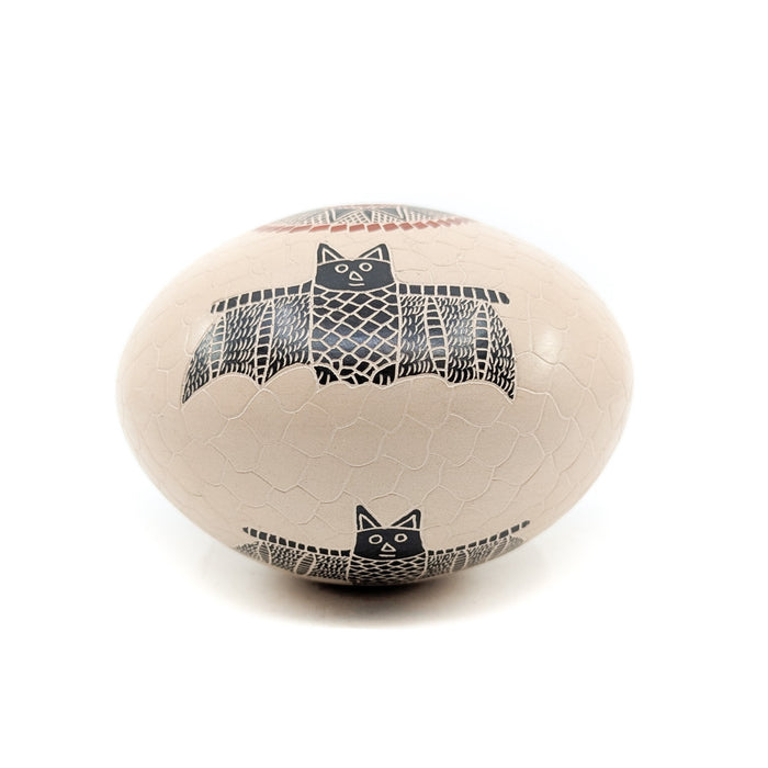 Etched Bat with Star Opening