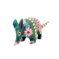 Evergreen Armadillo with Floral Detail