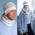 FALLSWATER 100% Organic Merino Wool Winter Hat (OC Thread, No Elastic, No Plastic, No Polyester, No Synthetics) (100% Biodegradable)