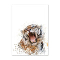 FELINE ANGER PAINTING Tiger-Universe