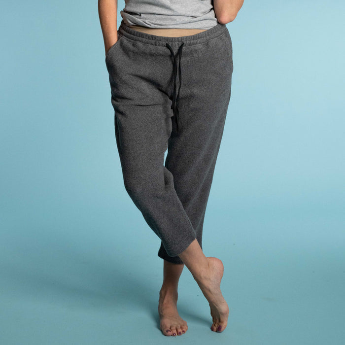 organic cotton crop joggers