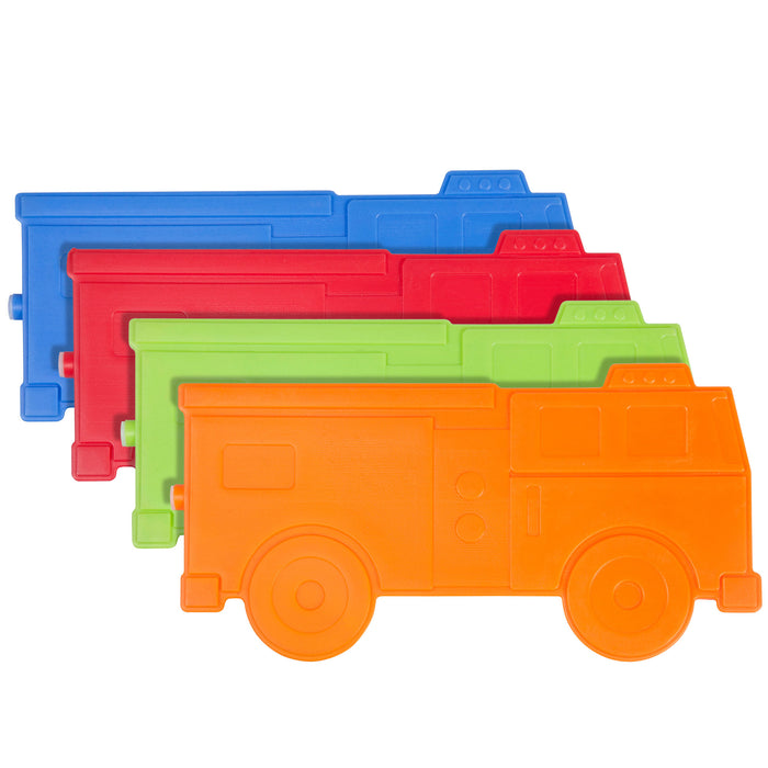 Fire Truck Ice Packs (4 pack)