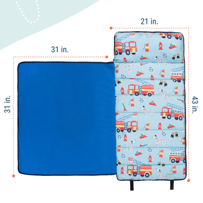 Firefighters Microfiber Toddler Nap Mat