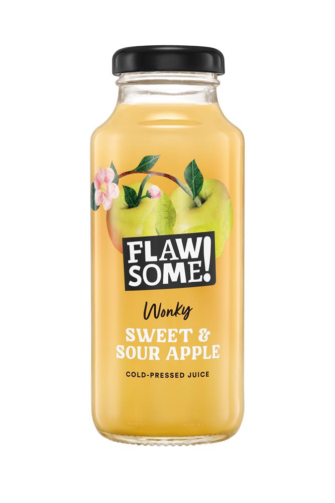 Sweet & Sour Apple cold-pressed juice glass 250ml