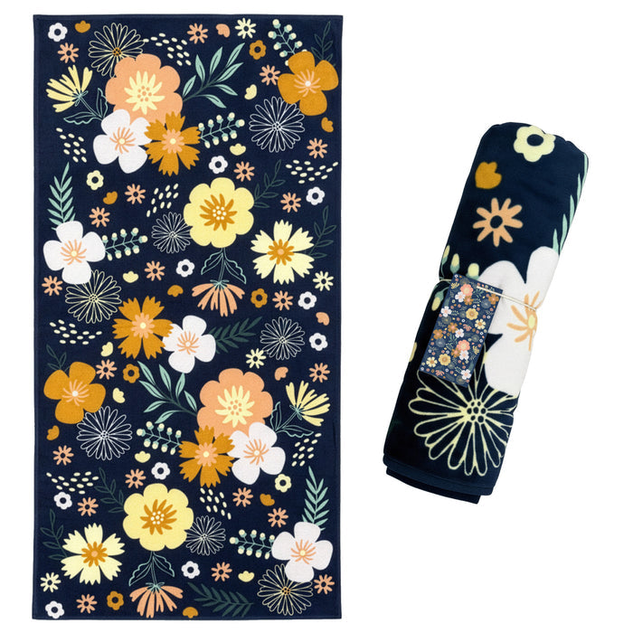 Floral Bloom Beach Towel