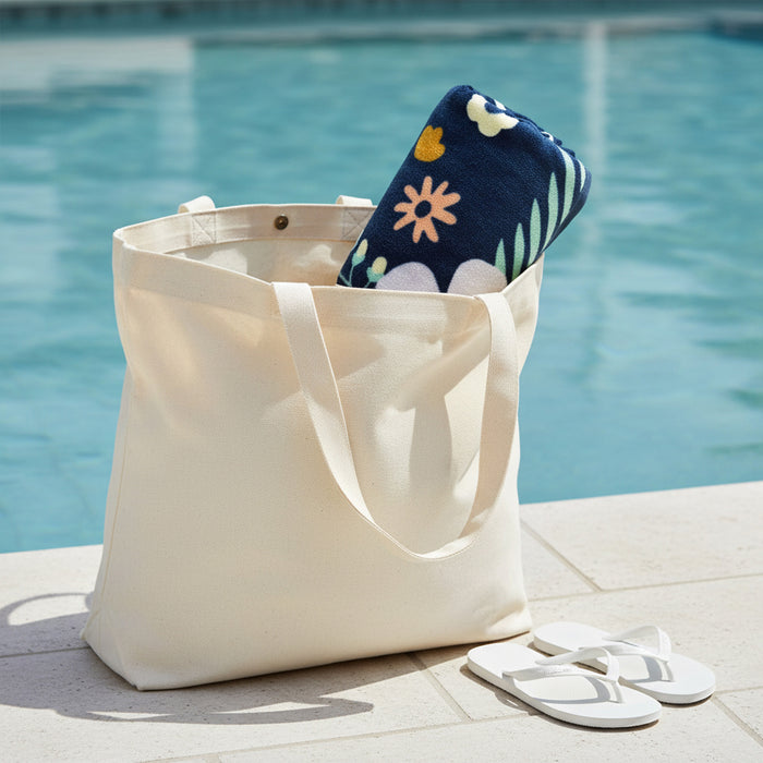 Floral Bloom Beach Towel
