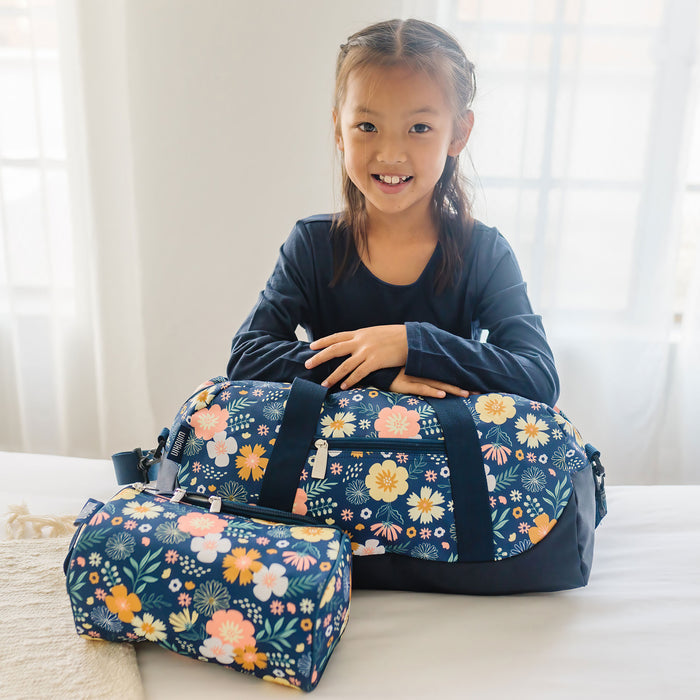 Floral Bloom Overnighter Duffel Bag