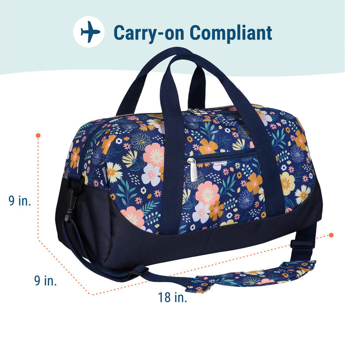 Floral Bloom Overnighter Duffel Bag