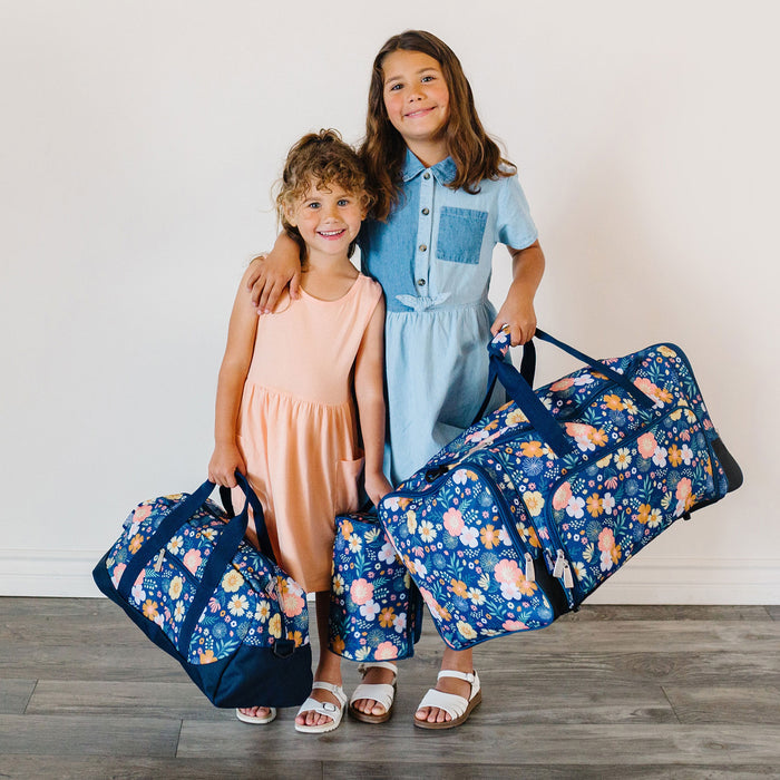 Floral Bloom Overnighter Duffel Bag