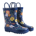 Floral  Bloom Rubber Rainboots
