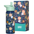 Floral Bloom Steel Water Bottle