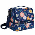Floral Bloom Two Compartment Lunch Bag