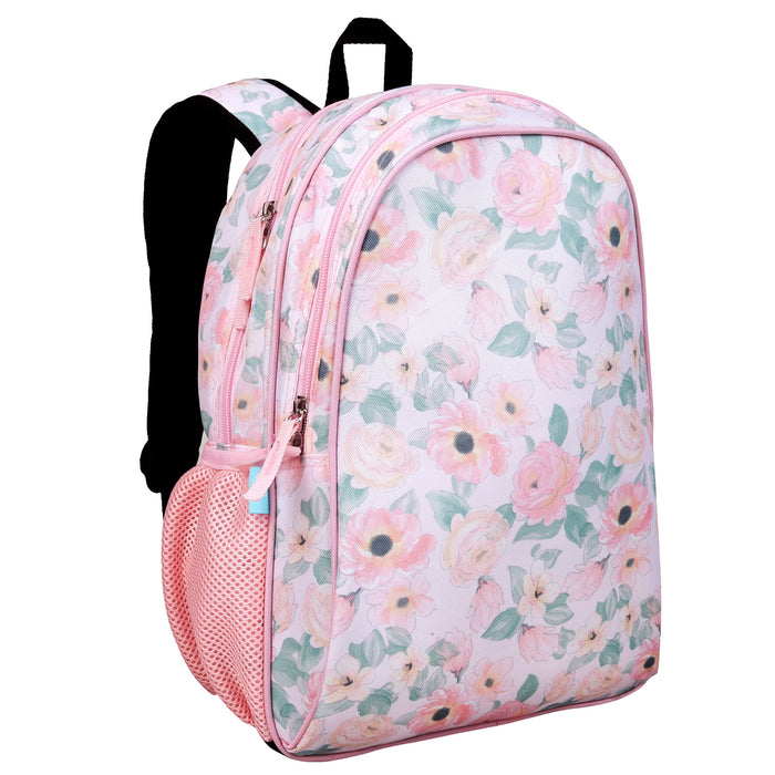 Floral Watercolor Backpack