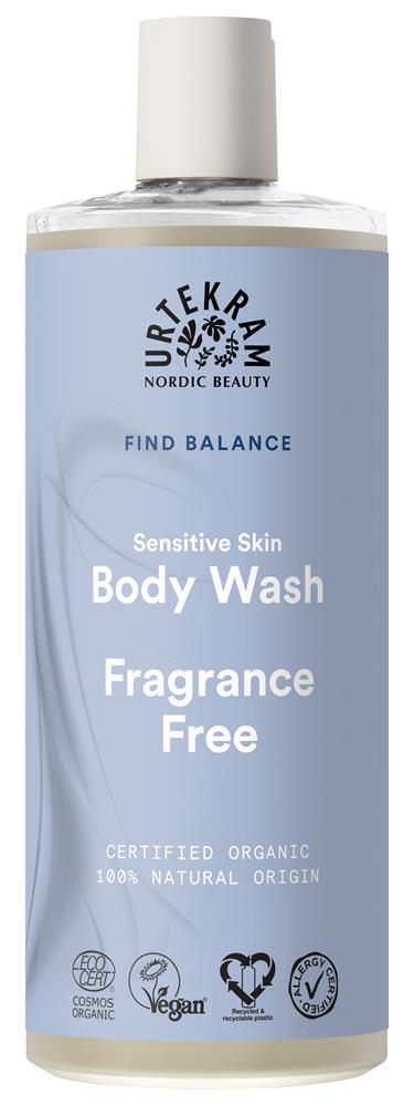 Fragrance Free Body Wash for Sensitive Skin 500ml