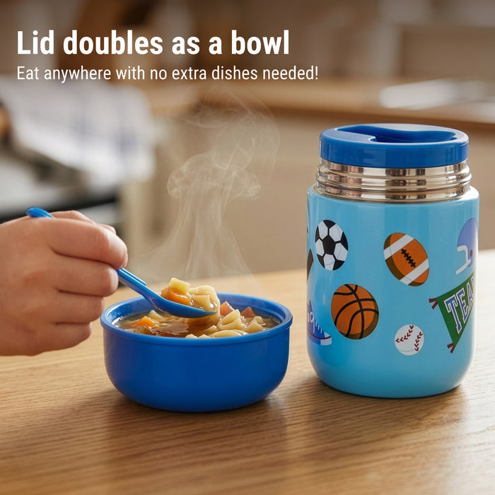Game On Insulated Food Jar - 10oz