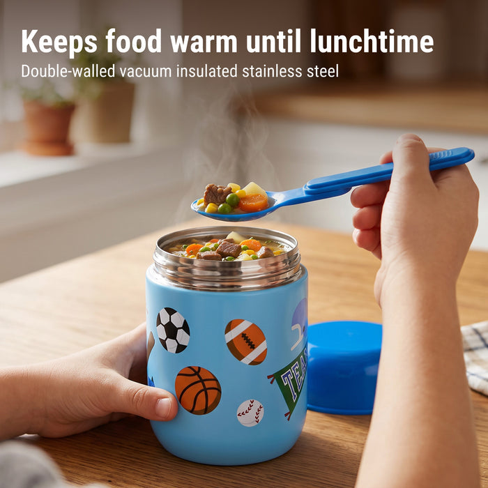 Game On Insulated Food Jar - 10oz