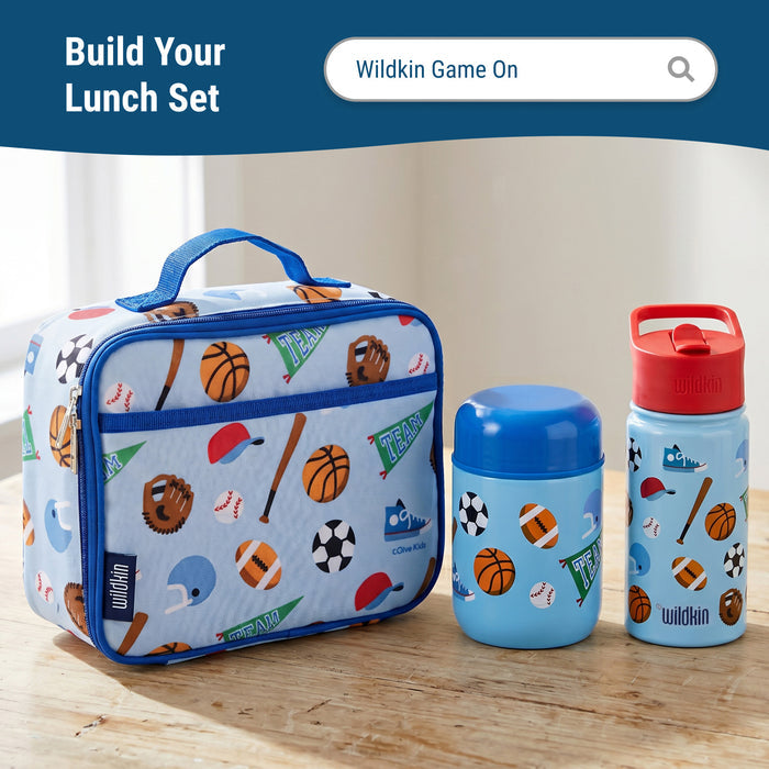 Game On Insulated Food Jar - 10oz