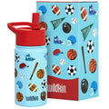 Game On Steel Water Bottle