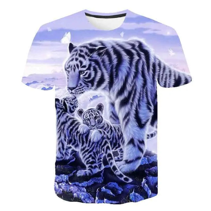 GIANT TIGER WHITE T SHIRT Tiger-Universe