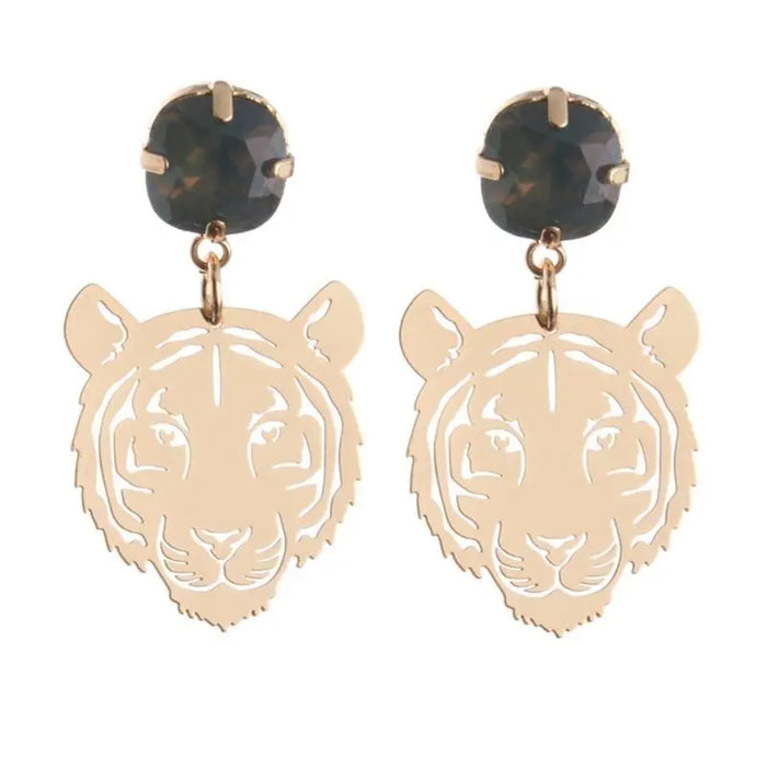 GIRL TIGER EARRINGS