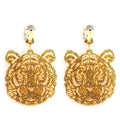 GOLDEN TIGER EARRINGS