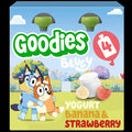 Goodies Bluey Kids Yoghurt Banana & Strawberry Pouch 4x100g
