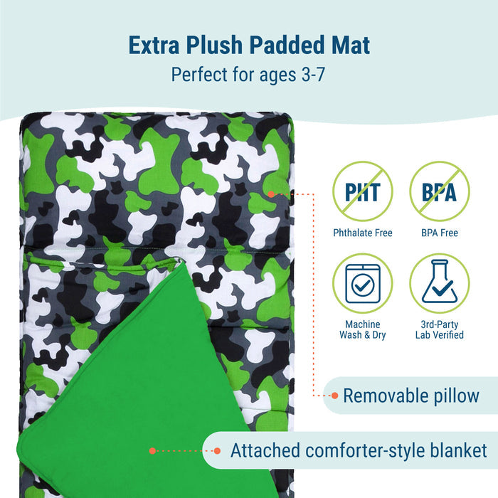 Green Camo Original Nap Mat