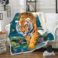 Green Tiger Blanket Tiger-Universe