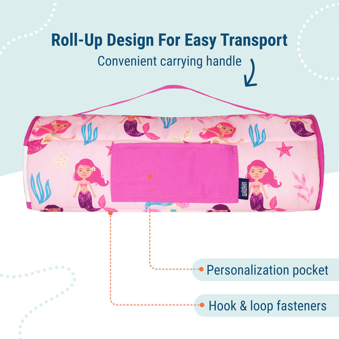 Groovy Mermaids Microfiber Toddler Nap Mat