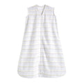 Halo Micro Fleece Sleepsack Wearable Blanket 1.0ToG - Multi Stripe Gray (Medium, 16-24 lbs) Default Title