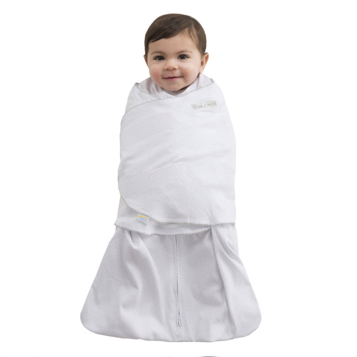 HALO SleepSack Swaddle 1.5 ToG - Silver Pin Dot (Small, 13-18 lbs)