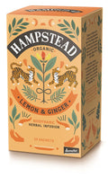 Organic Lemon Ginger 20 Tea Bags