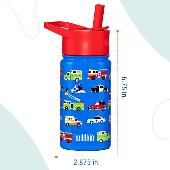 Heroes Steel Water Bottle