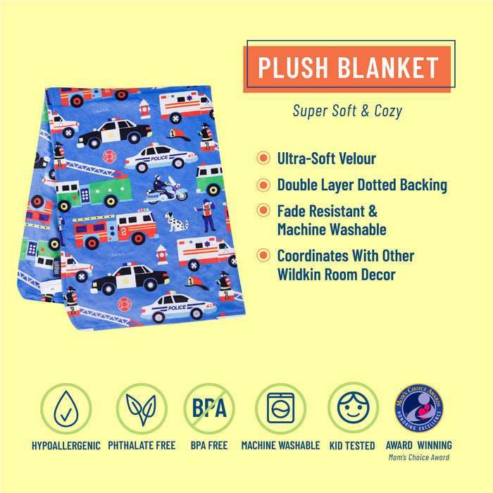 Heroes Velour Baby Blanket