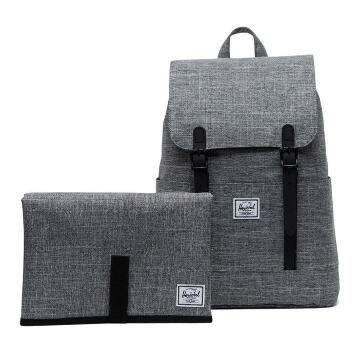 Herschel Retreat Small Sprout Diaper Backpack - Raven Crosshatch Default Title