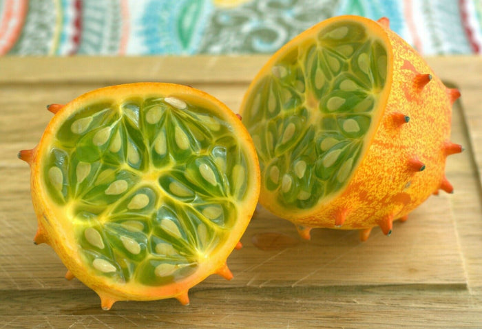 Horned Melon  10 Seeds  Kiwano  Cucumis metuliferus