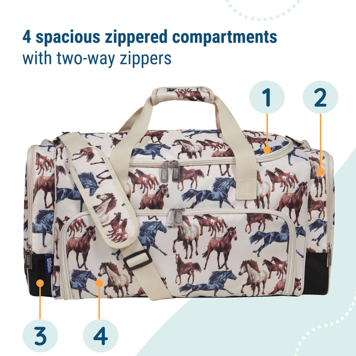 Horse Dreams Weekender Duffel Bag