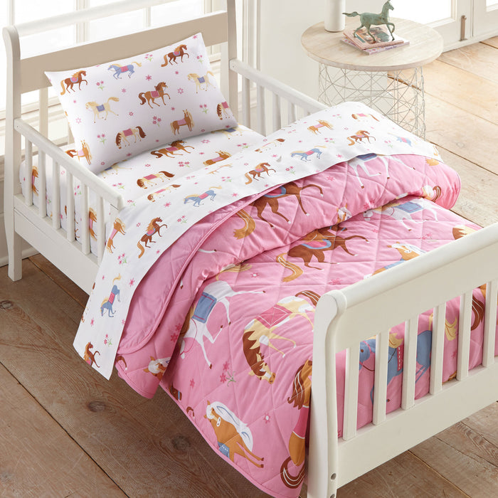 Horses 100% Cotton Percale Pillowcase