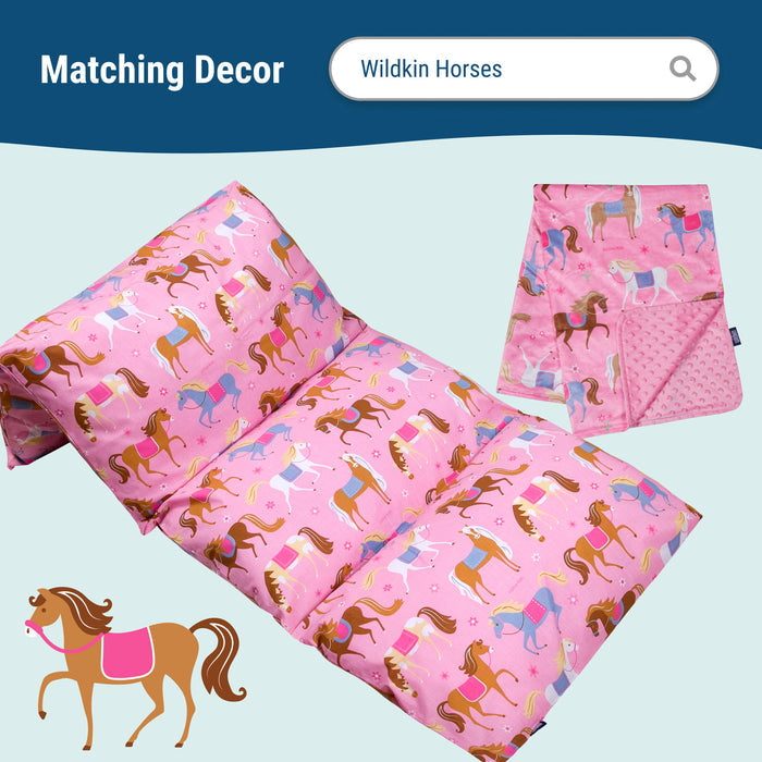 Horses 100% Cotton Percale Pillowcase
